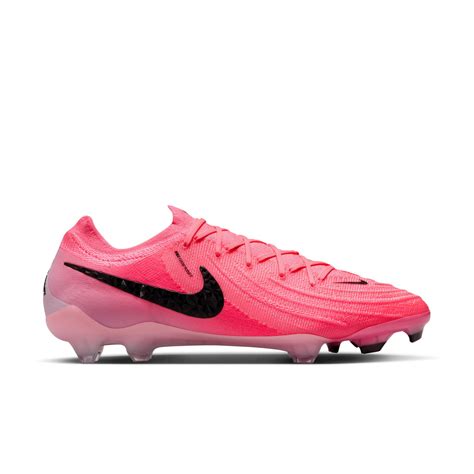 Nike Phantom GX II Elite Gras Voetbalschoenen (FG) Felroze 